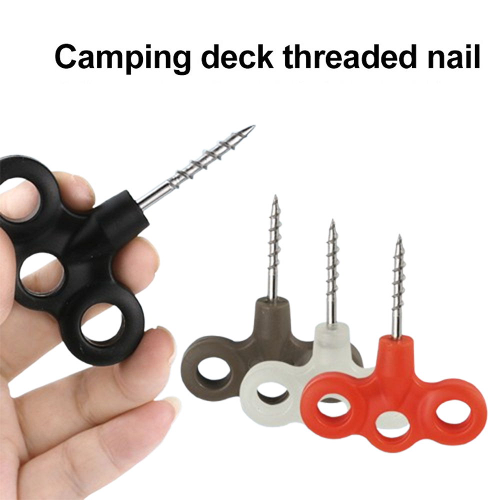 Outdoor Camping Decke - 2 ชิ้น Camping Deck เกลียวเล็บ 3