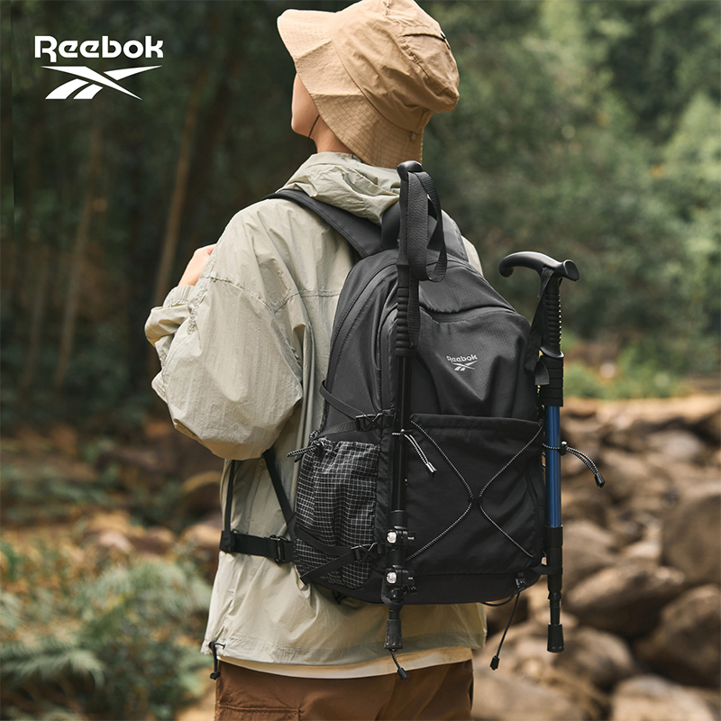 Outdoor Camping Backpack - กระเป๋าเป้สะพายหลัง REEBOK อเนกประสงค์สำหรับการเดินทางและตั้งแคมป์กลางแจ้ง กันน้ำ เหมาะสำหรับผู้ชายและผู้หญิง ใช้สำหรับเดินป่าและมีหลายช่องเก็บของ