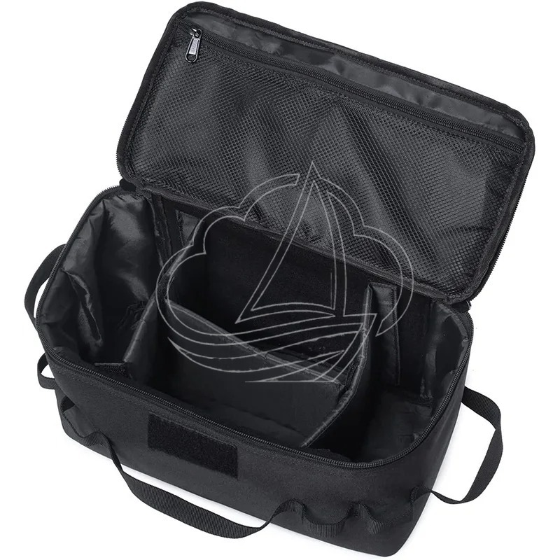 Outdoor Camping Gear - กระเป๋าปิกนิกแคมป์ปิ้งกลางแจ้งขนาดใหญ่ CAOX กระเป๋าเก็บอุปกรณ์เดินทางแบบยุทธวิธี อุปกรณ์เสริมสำหรับการตั้งแคมป์