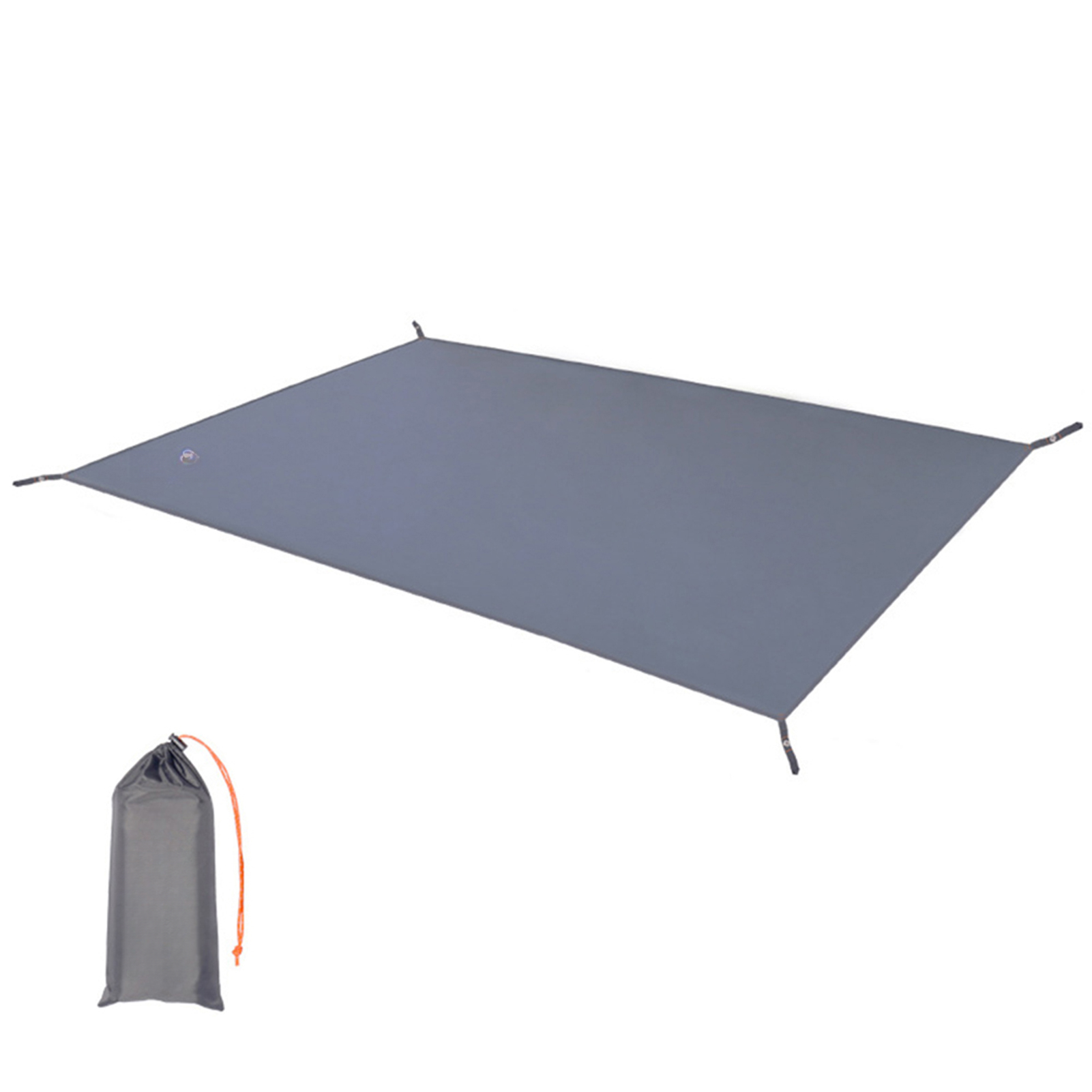 Outdoor Camping Rugs - แผ่นรองเต็นท์กันน้ำแบบพกพา 1 ชิ้น ผ้าใบคลุมชายหาด ผ้าใบคลุมสำหรับตั้งแคมป์ เดินป่า