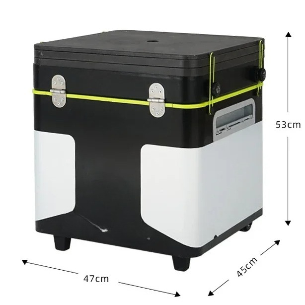 Outdoor Camping Cooking Table - กล่องครัวพับได้อเนกประสงค์สำหรับตั้งแคมป์กลางแจ้ง ปี 2025 พร้อมโต๊ะทำอาหาร