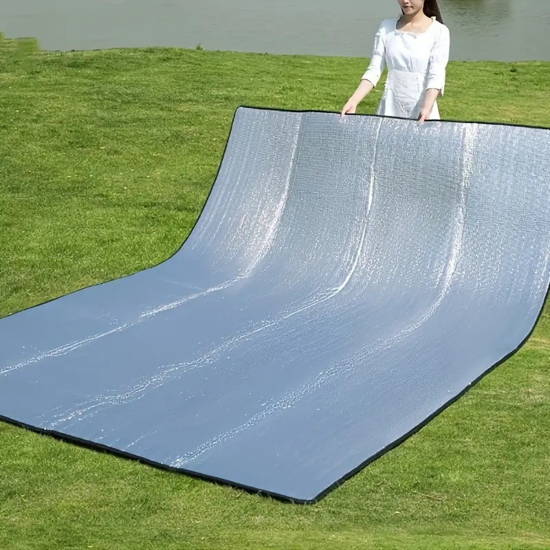 Outdoor Camping Heated Blanket - Camping Mat โฟมฟอยล์ผ้าห่มอลูมิเนียมฉนวนกันความร้อนโฟมฟอยล์ Mat Sleeping Pad