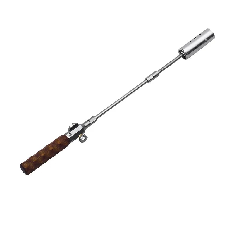 Outdoor Camping Tools - ไฟฉายพกพาสำหรับตั้งแคมป์กลางแจ้งแบบถอดได้ พร้อมหัวฉีดขยายสำหรับจุดไฟ ย่างถ่าน และทำอาหารประเภทเนื้อสัตว์