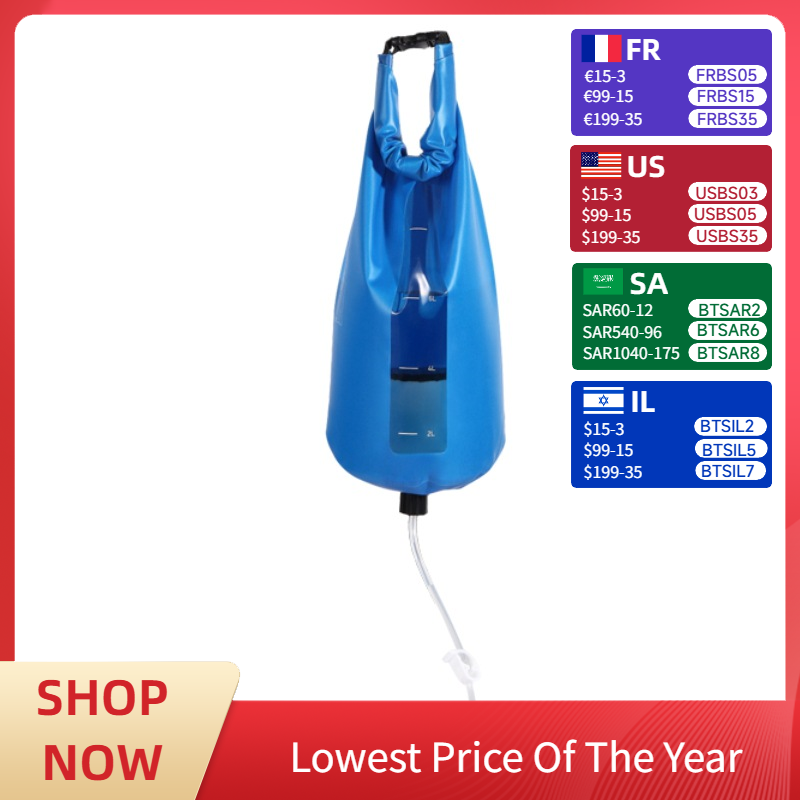Outdoor Camping Water Filter - เครื่องกรองน้ําตั้งแคมป์กลางแจ้งแบบพกพาแรงโน้มถ่วงส่วนบุคคลตัวกรองบรรเทาภัยพิบัติฉุกเฉินสําหรับการเดินป่าและการผจญภัยในถิ่นทุรกันดาร