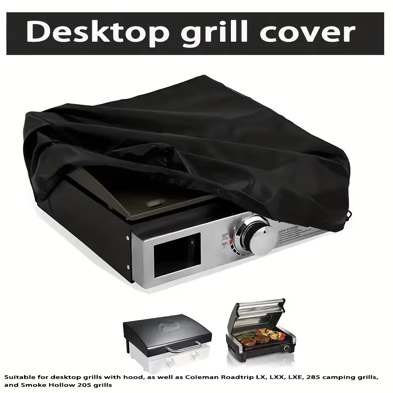 Outdoor Camping Tools - ผ้าคลุมเตาปิ้งย่างแบบผ้าอ๊อกซ์ฟอร์ด, ผ้าคลุมป้องกัน, เหมาะสำหรับ RV กิจกรรมกลางแจ้ง แคมป์ปิ้ง