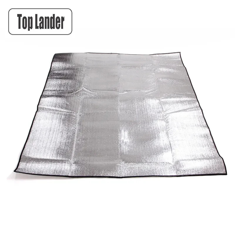 Outdoor Camping Heated Blanket - Camping Mat โฟมฟอยล์ผ้าห่มอลูมิเนียมฉนวนกันความร้อนโฟมฟอยล์ Mat Sleeping Pad