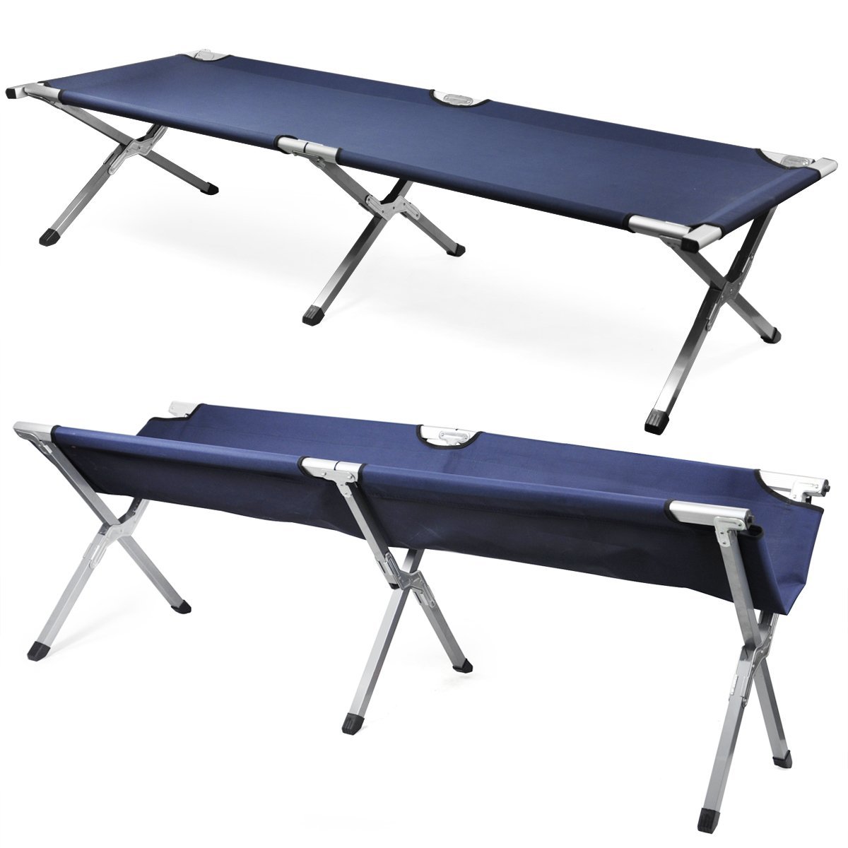 Outdoor Camping Beds For Sale - เตียงแคมป์ปิ้งอลูมิเนียมแบบพับได้ เตียงพับสำหรับกิจกรรมกลางแจ้ง ขายดี เตียงนอนพับได้แบบพกพา เตียงสนามแบบพกพา