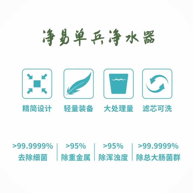 เครื่องกรองน้ำแบบพกพา เครื่องก - Outdoor Camping Water Filter บทวิจารณ์และราคา