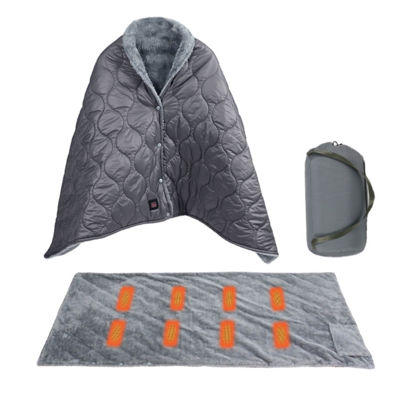 USB ขับเคลื่อนผ้าห่มทำความร้อน - Outdoor Camping Heated Blanket บทวิจารณ์และราคา