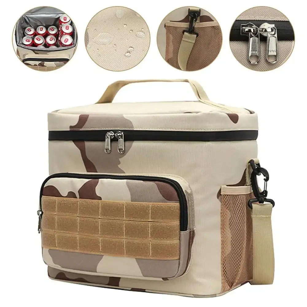 ฉนวนกันความร้อนแบบพกพากระเป๋าข - Outdoor Camping Meals บทวิจารณ์และราคา