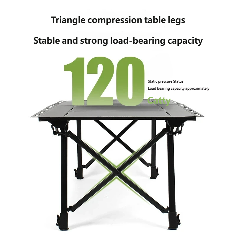 โต๊ะพับอลูมิเนียมอัลลอยแบบพกพา - Outdoor Camping Cooking Table บทวิจารณ์และราคา