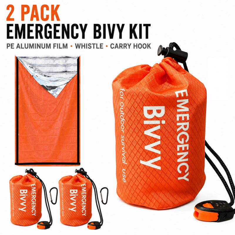 ถุงนอนฉุกเฉิน 2 แพ็ค, ถุงนอนฟอ - Bivvy Bag Emergency บทวิจารณ์และราคา