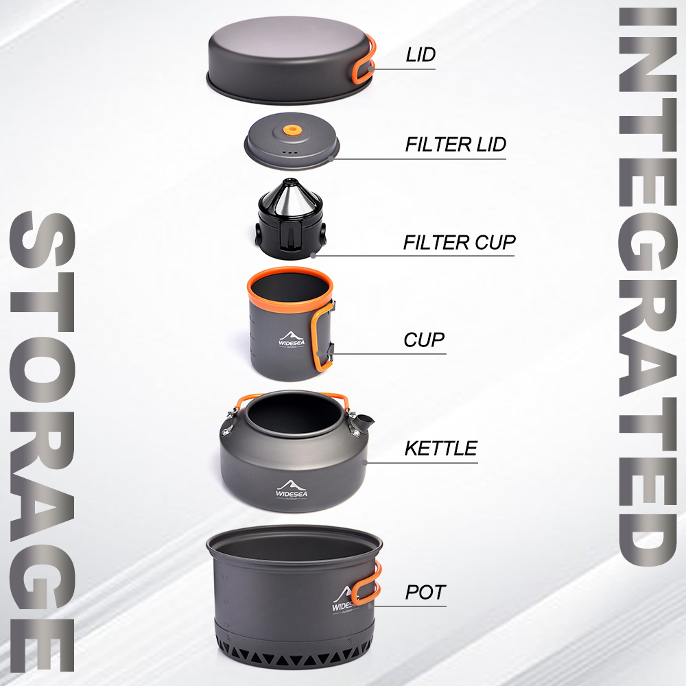 Camping Tableware ชุดเครื่องคร - Outdoor Camping Utensils บทวิจารณ์และราคา