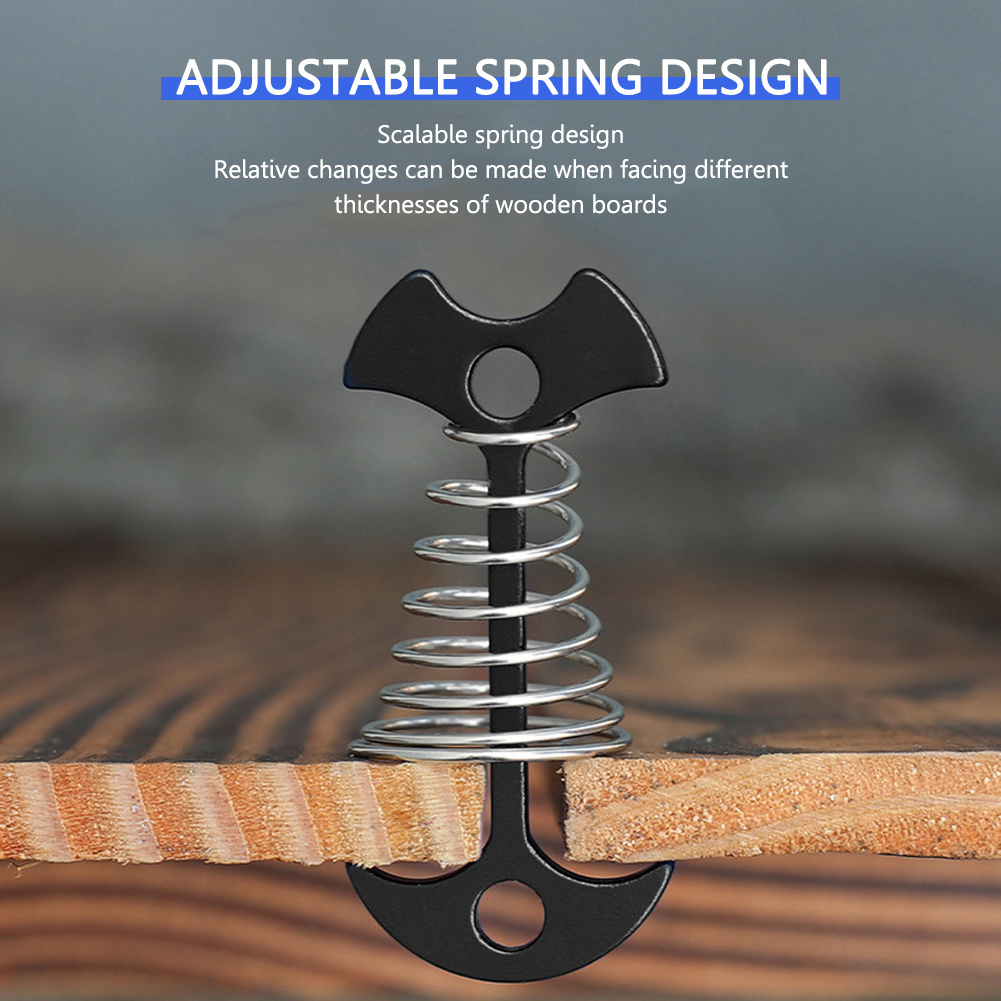 ตัวล็อคเชือกกันลมแบบพกพาสำหรับ - Outdoor Camping Decke บทวิจารณ์และราคา