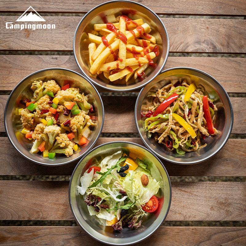ชุดอุปกรณ์ครัว CAMPINGMOON ทำจ - Outdoor Camping Meals บทวิจารณ์และราคา