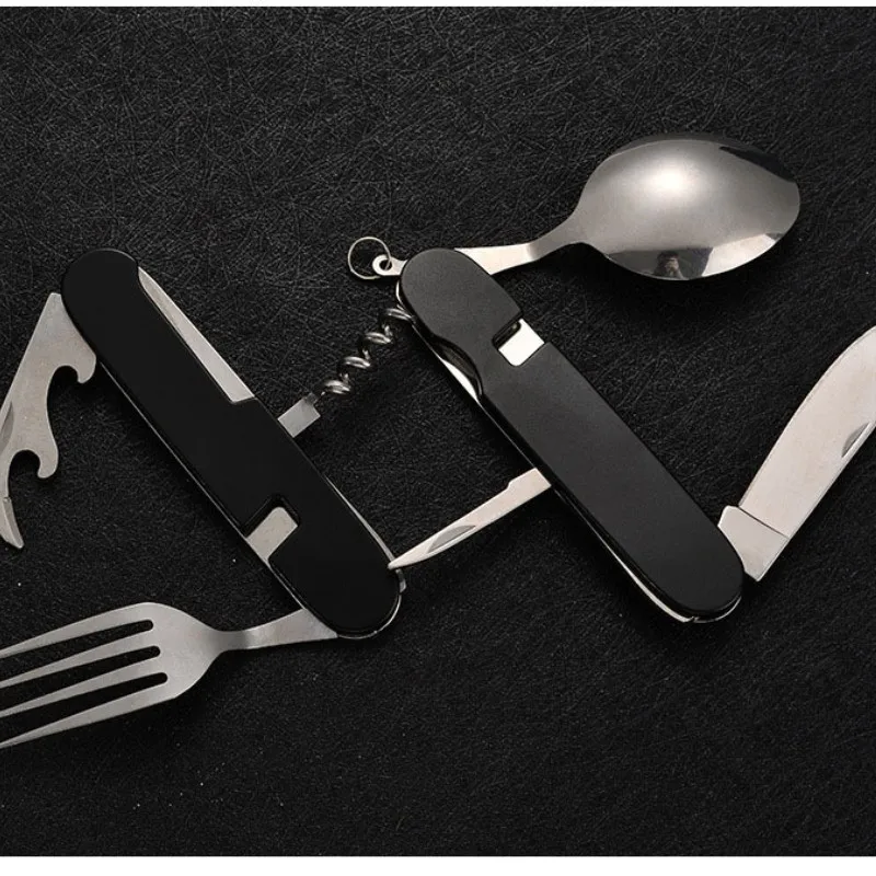 4 in 1 พับบนโต๊ะอาหารที่ถอดออก - Outdoor Camping Utensils บทวิจารณ์และราคา