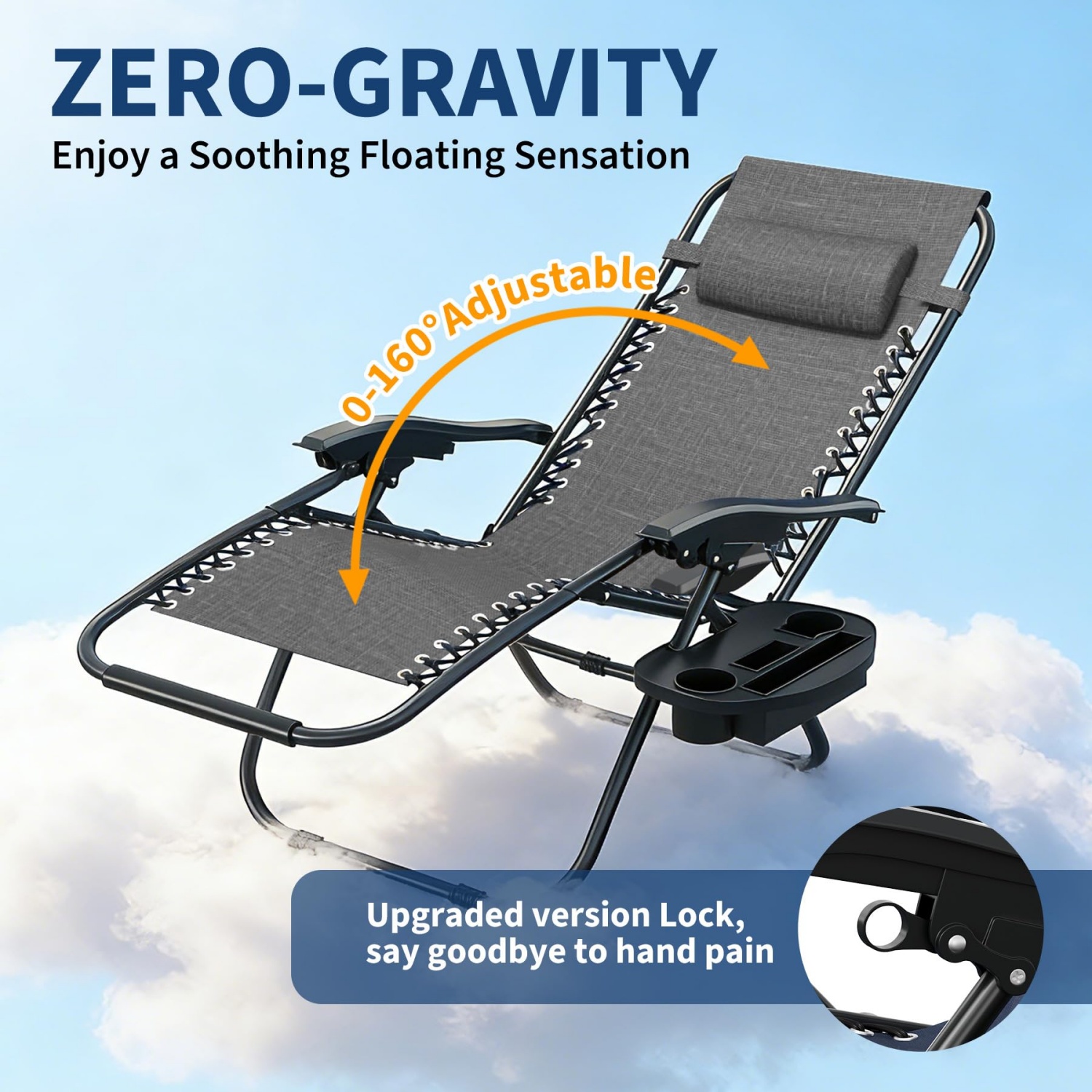 เก้าอี้ไร้แรงโน้มถ่วง 2 แพ็ค พ - Outdoor Camping Decke บทวิจารณ์และราคา