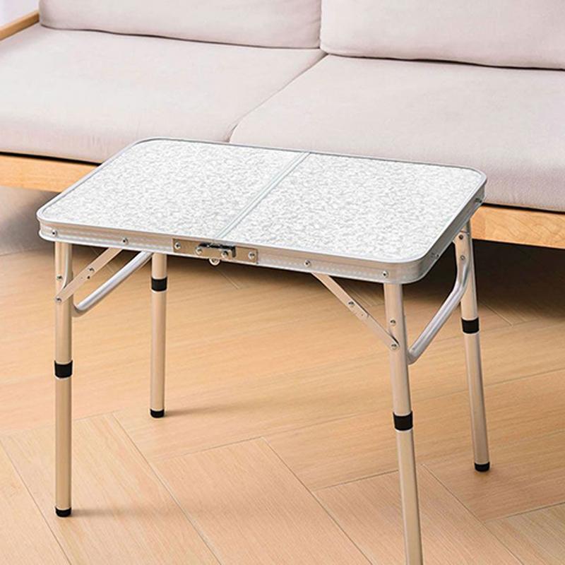 Camping Table พับกลางแจ้งพับอล - Outdoor Camping Table With Storage บทวิจารณ์และราคา