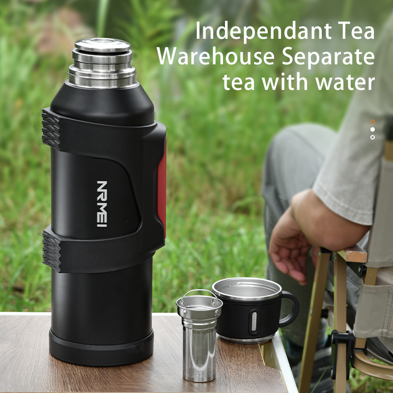 เหยือกเก็บความร้อนสแตนเลสพร้อม - Outdoor Camping Water Filter บทวิจารณ์และราคา