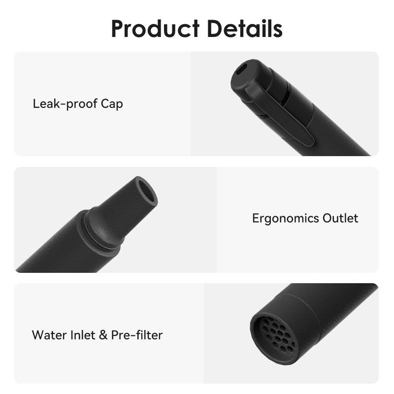 หลอดกรองน้ำกลางแจ้ง เครื่องกรอ - Outdoor Camping Water Filter บทวิจารณ์และราคา