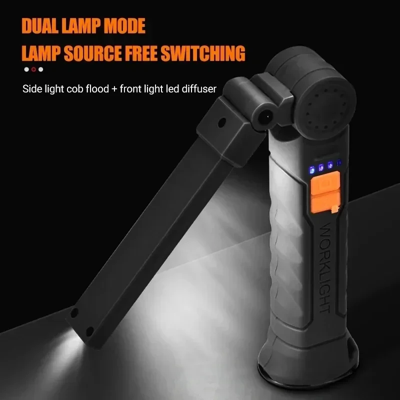 ไฟฉาย LED แบบพกพา COB ชาร์จไฟผ - Outdoor Camping Lamp บทวิจารณ์และราคา