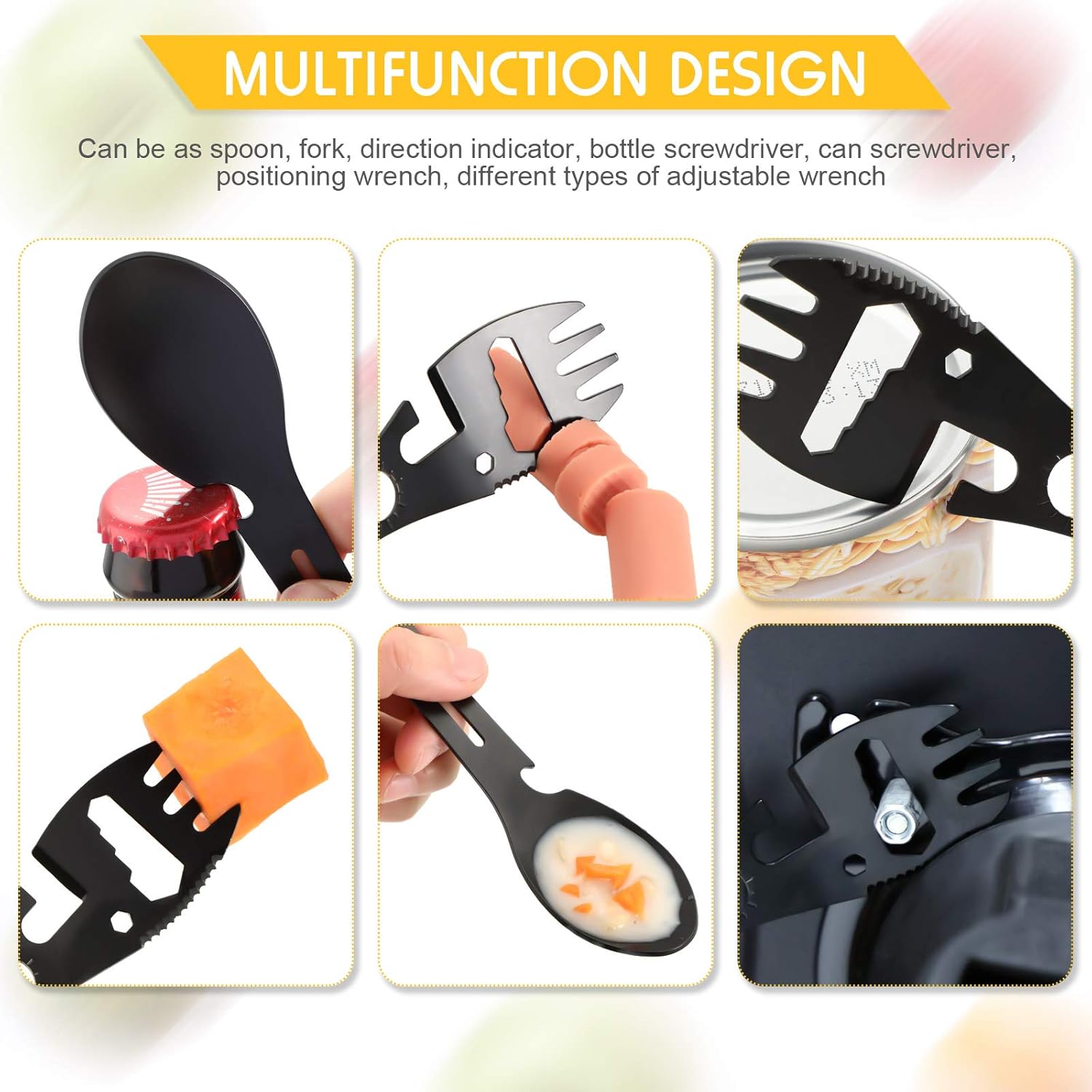 ชุดอุปกรณ์ตั้งแคมป์สแตนเลส อุป - Outdoor Camping Utensils บทวิจารณ์และราคา
