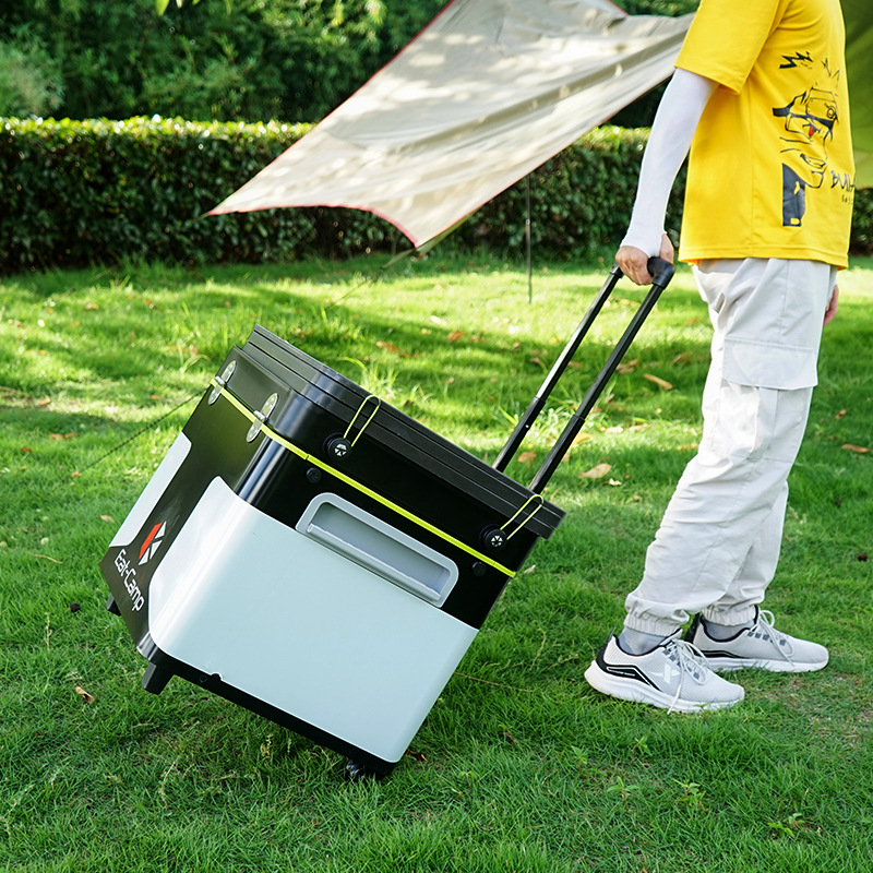 โต๊ะครัวพกพาสำหรับตั้งแคมป์แบบ - Outdoor Camping Cooking Table บทวิจารณ์และราคา