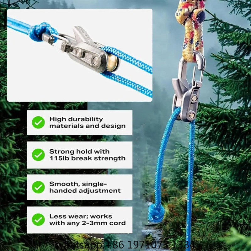 ชุดรอกดึงเชือก 6 ชิ้น, เครื่อง - Outdoor Camping Gear บทวิจารณ์และราคา