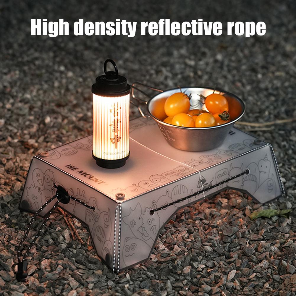 โต๊ะพับได้อเนกประสงค์แบบพกพา P - Outdoor Camping Cooking Table บทวิจารณ์และราคา