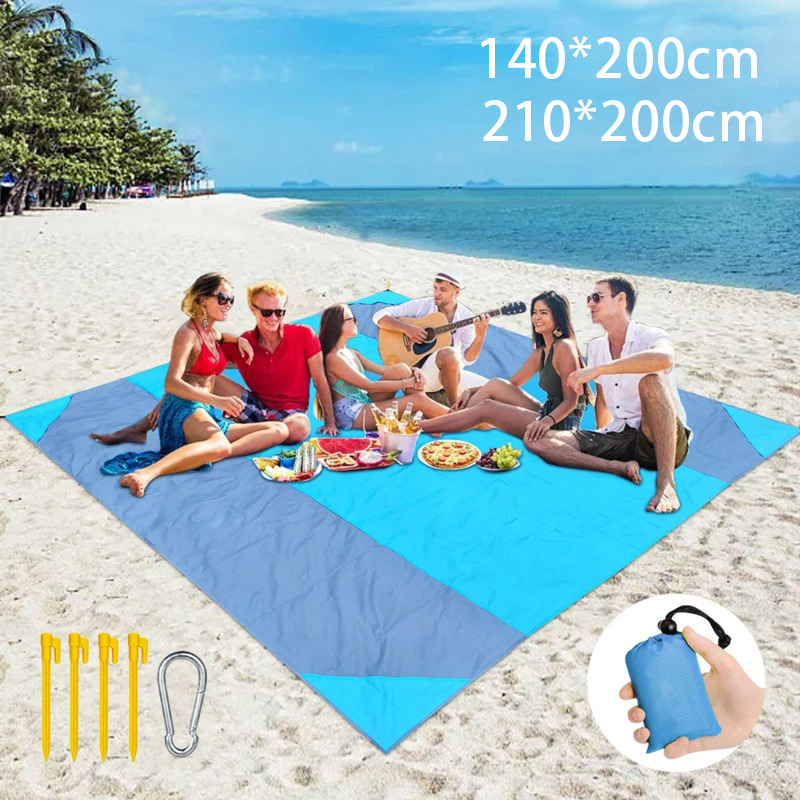 เสื่อปิกนิกแบบพับได้กันน้ำ น้ำ - Outdoor Camping Rugs บทวิจารณ์และราคา