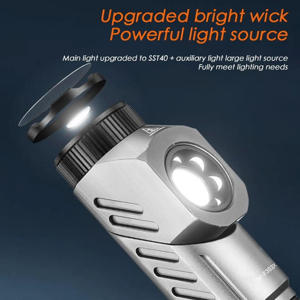 ไฟฉาย LED ขนาดเล็กทรงพลัง 90 ° - Outdoor Camping Lamp บทวิจารณ์และราคา