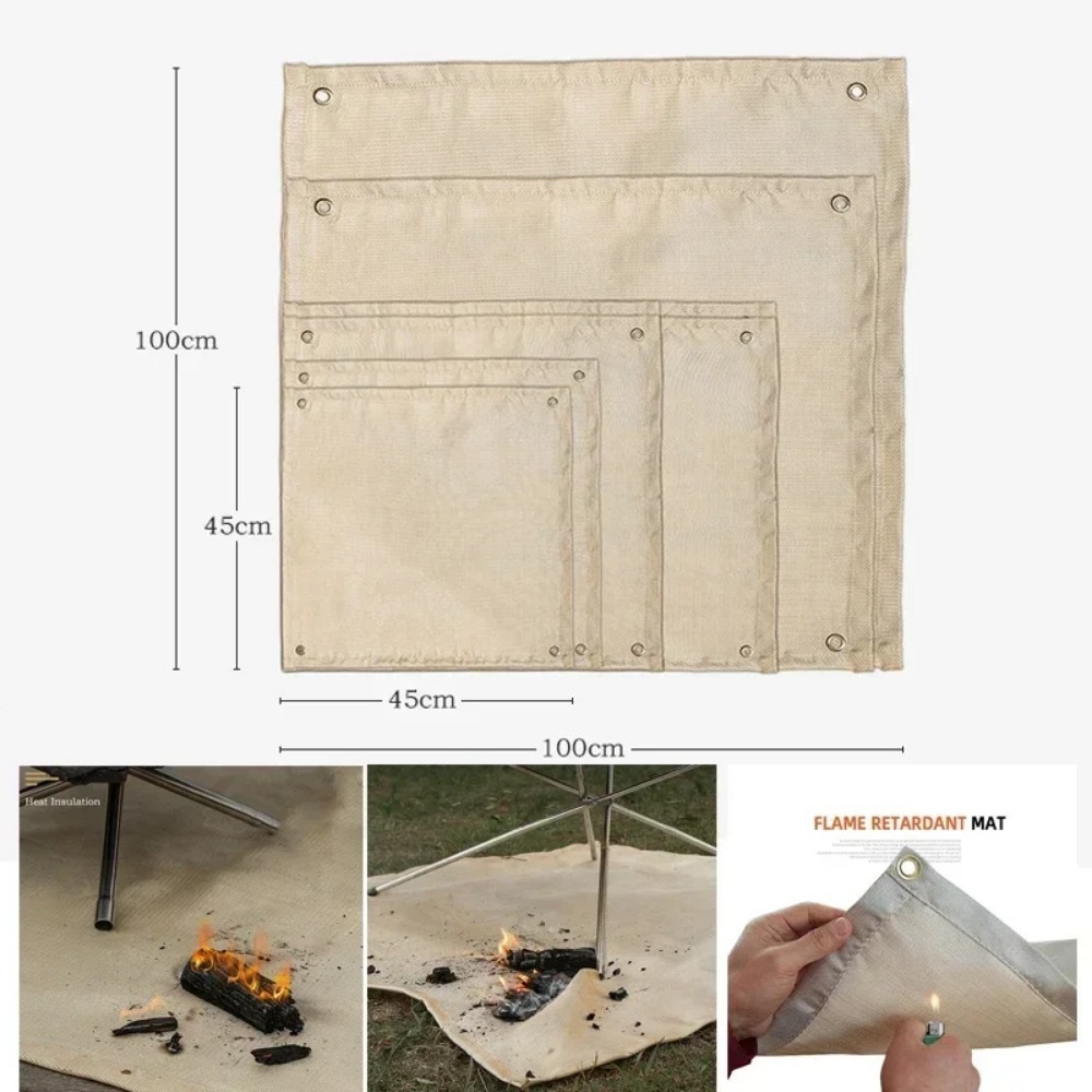ผ้าห่มกันไฟอุณหภูมิสูง แผ่นใยแ - Outdoor Camping Rugs บทวิจารณ์และราคา