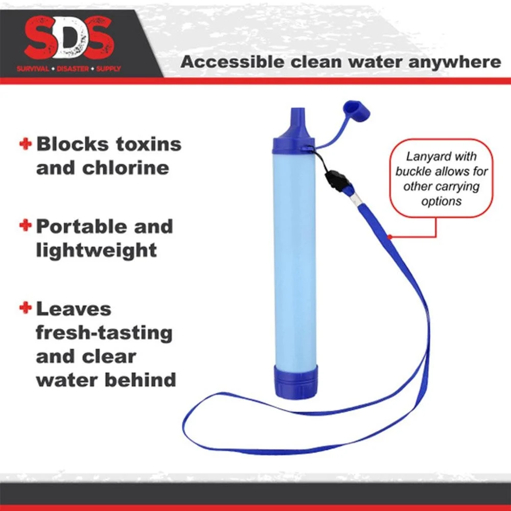 เครื่องกรองน้ำกลางแจ้งแบบพกพา  - Outdoor Camping Water Filter บทวิจารณ์และราคา