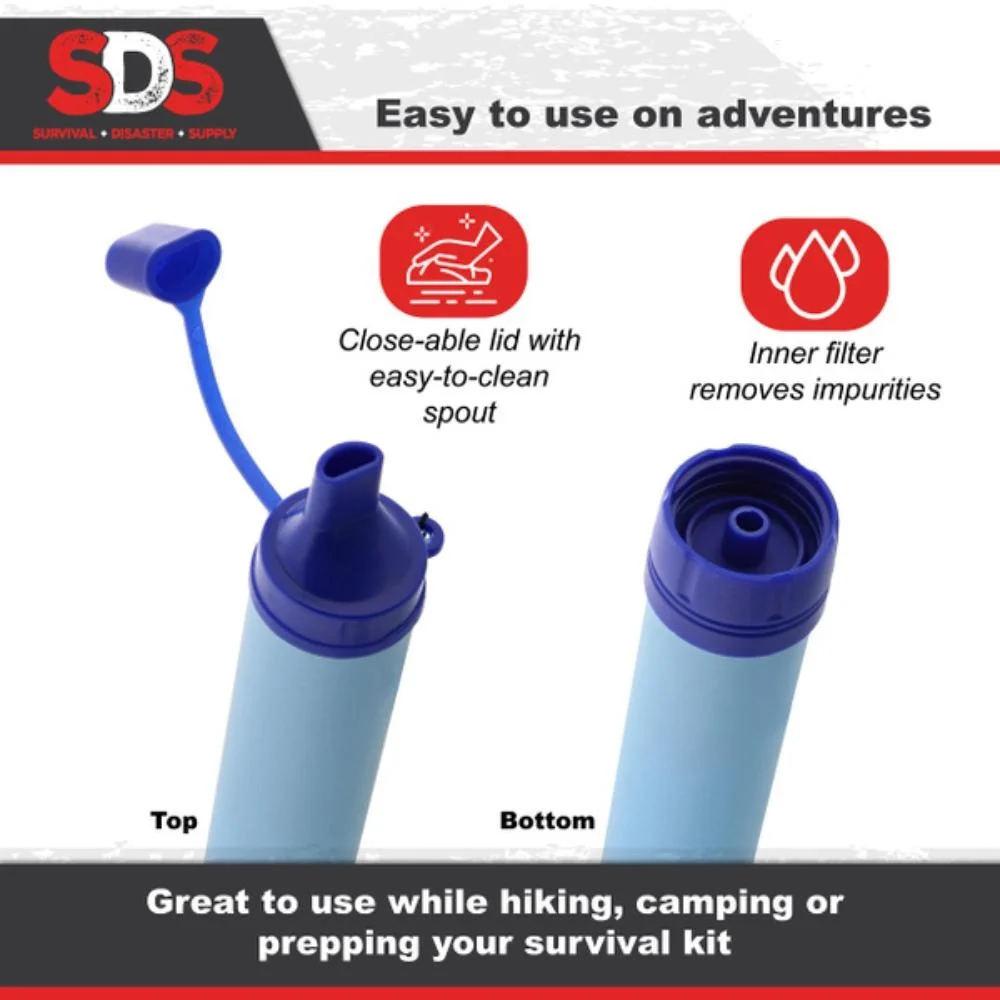 เครื่องกรองน้ำกลางแจ้งแบบพกพา  - Outdoor Camping Water Filter บทวิจารณ์และราคา