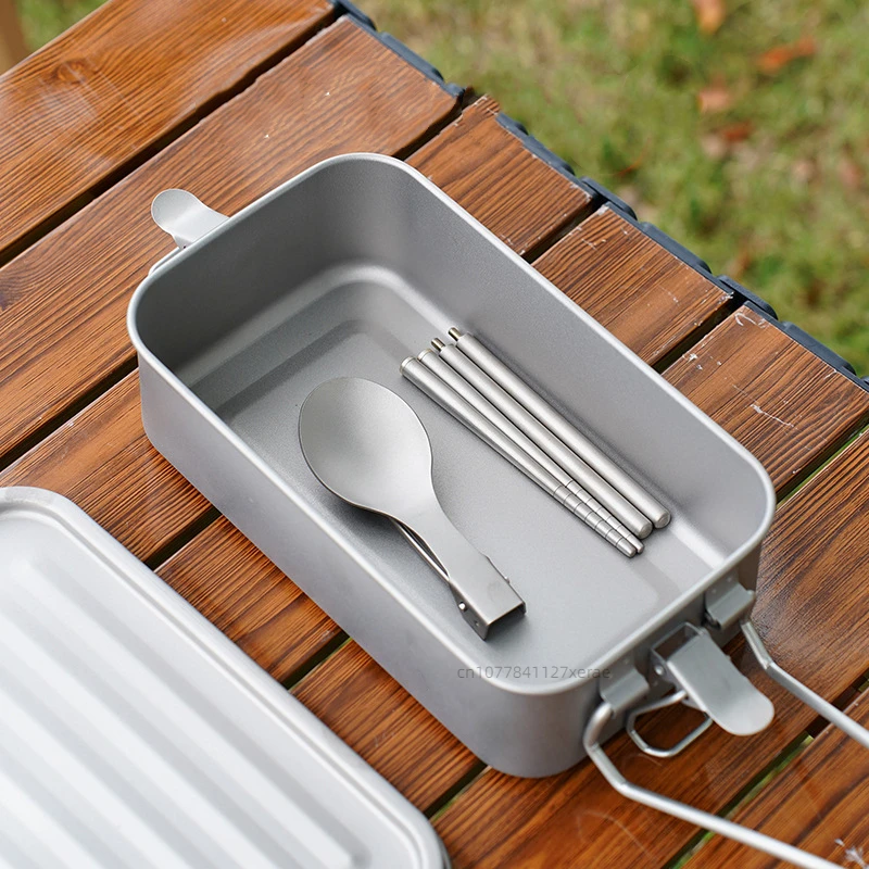 กล่องอาหารกลางวันสี่เหลี่ยมไทเ - Outdoor Camping Meals บทวิจารณ์และราคา