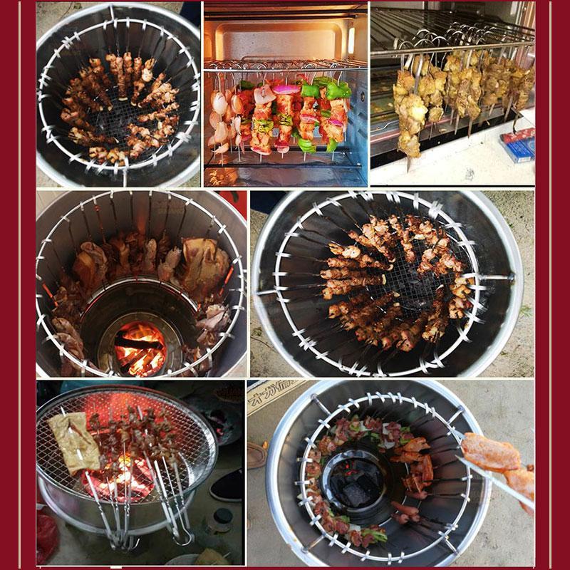 ไม้เสียบบาร์บีคิว สแตนเลส 40 ซ - Outdoor Camping Utensils บทวิจารณ์และราคา