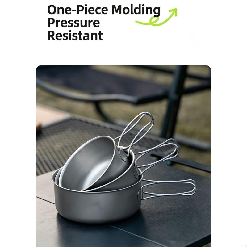 ชามทำอาหาร Metal Camp พร้อมที่ - Outdoor Camping Meals บทวิจารณ์และราคา