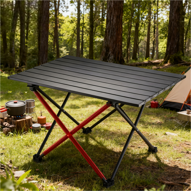 โต๊ะพับพกพาแบบพื้นผิวกว้างพิเศ - Outdoor Camping Meals บทวิจารณ์และราคา