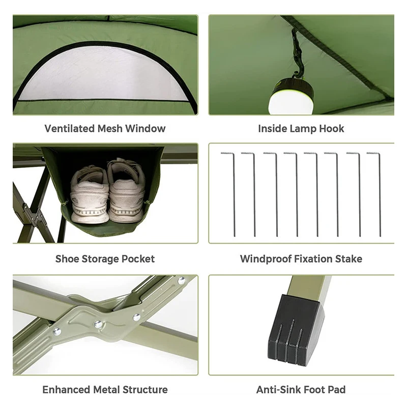 เต็นท์กันน้ำสำหรับกิจกรรมกลางแ - Outdoor Camping Beds For Sale บทวิจารณ์และราคา