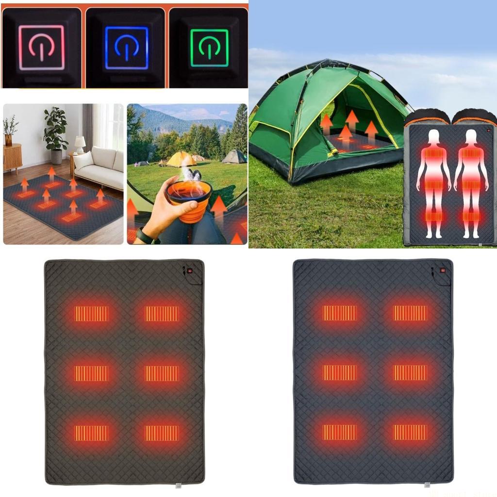31BE แคมป์ปิ้ง ถุงนอนแบบอุ่น P - Outdoor Camping Heated Blanket บทวิจารณ์และราคา