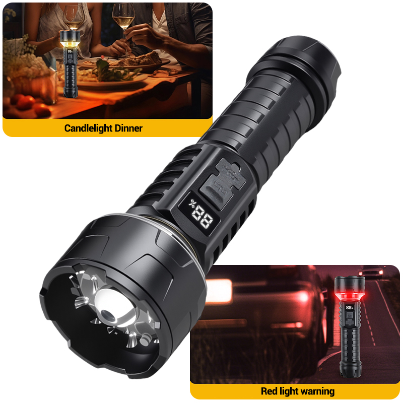 ไฟฉาย LED แบบ COB แบบชาร์จไฟได - Outdoor Camping Lamp บทวิจารณ์และราคา