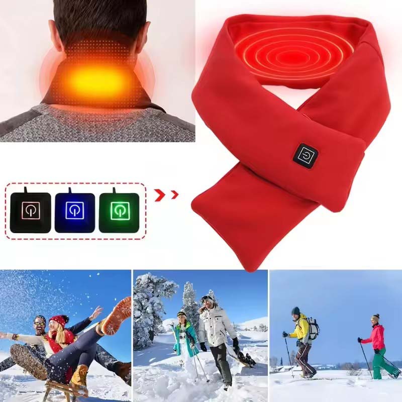 ผ้าพันคอไฟฟ้าอุ่นคอ แบบ USB สำ - Outdoor Camping Gear บทวิจารณ์และราคา