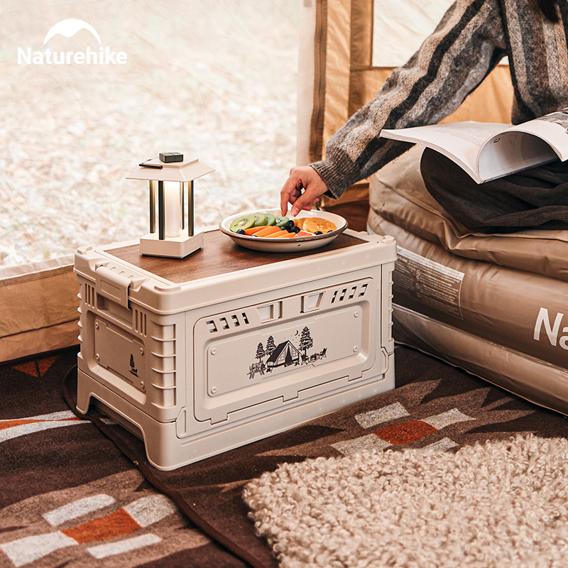 Naturehike กล่องตั้งแคมป์60L ก - Outdoor Camping Table With Storage บทวิจารณ์และราคา