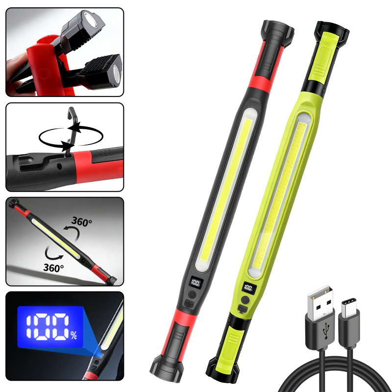 ไฟทำงานแบบ COB ชนิด Type‑C แบบ - Outdoor Camping Lamp บทวิจารณ์และราคา