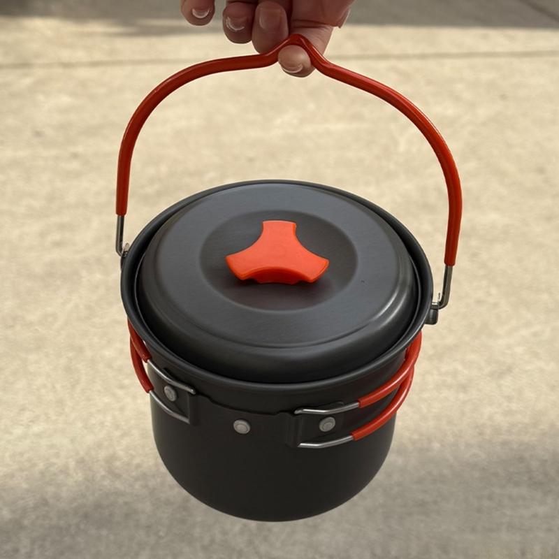 U2JB 1.4 ลิตรเครื่องครัวแคมป์ป - Outdoor Camping Meals บทวิจารณ์และราคา