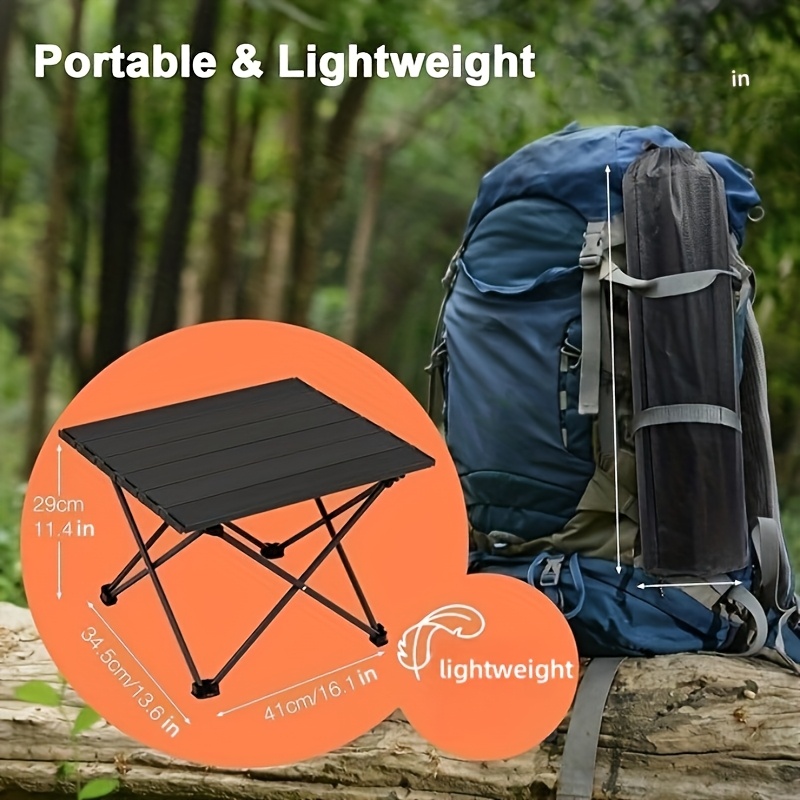 โต๊ะพับได้แบบพกพาสำหรับตั้งแคม - Outdoor Camping Cooking Table บทวิจารณ์และราคา