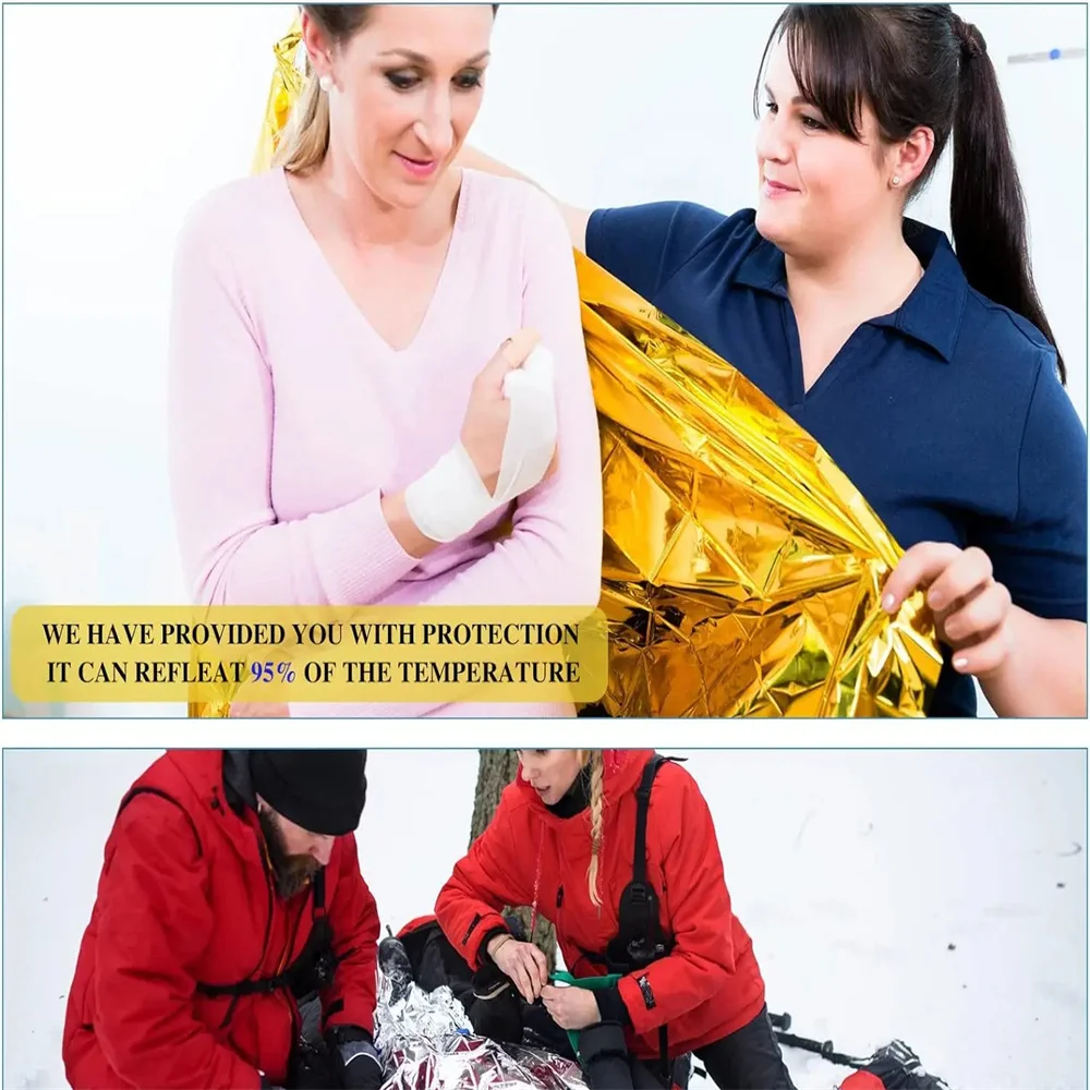 ผ้าห่มฉุกเฉินแบบพับได้ 5 ชิ้น  - Outdoor Camping Rugs บทวิจารณ์และราคา