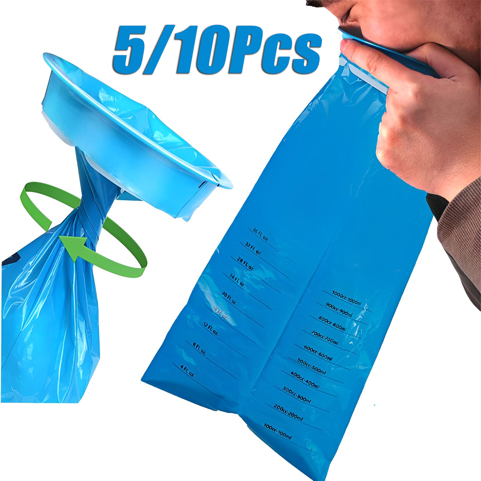 1000ML Disposable Vomit แบบพกพ - Bivvy Bag Emergency บทวิจารณ์และราคา