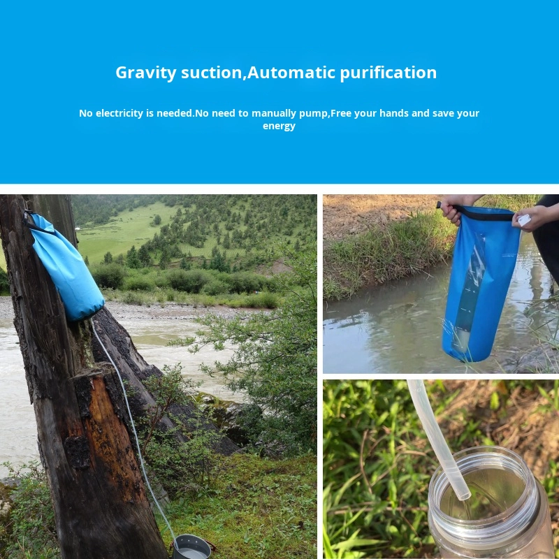 เครื่องกรองน้ําตั้งแคมป์กลางแจ - Outdoor Camping Water Filter บทวิจารณ์และราคา