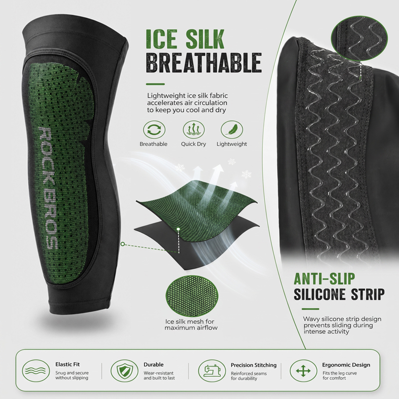 ROCKBROS สนับเข่าสำหรับขี่จักร - Outdoor Camping Gear บทวิจารณ์และราคา